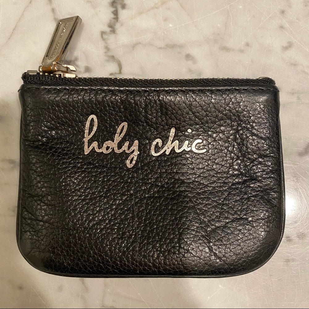 REBECCA MINKOFF BLACK CHANGE PURSE